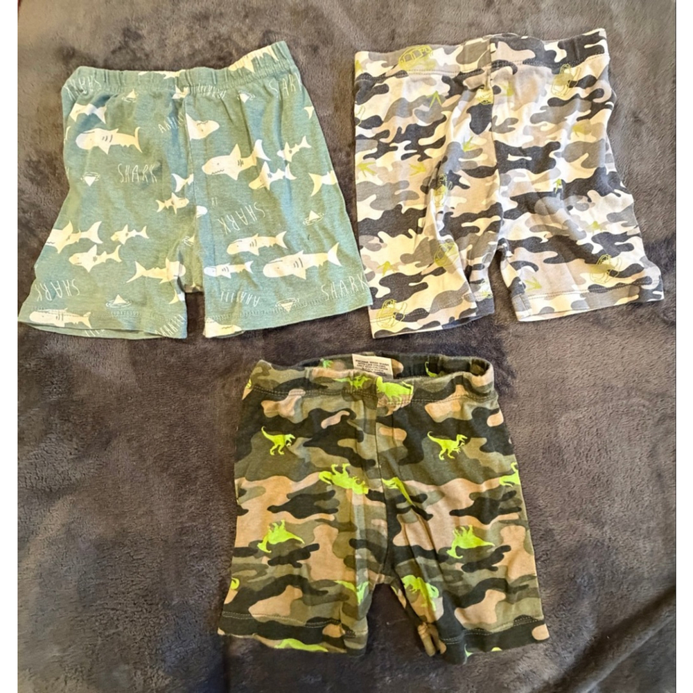 Boys Shorts Bundle Size 4T Lot of 3 Summer Pull On Casual Play Shorts